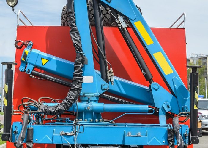autonomous, hydraulic, hydraulically, industrial, industry, machines, manipulators, manufacture, manufacturing, mechanical, operating, produce, producing, tech, technology, crane, truck, vehicle, transport